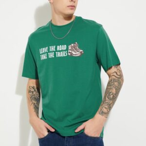 urb n men typoraphic print t shirt